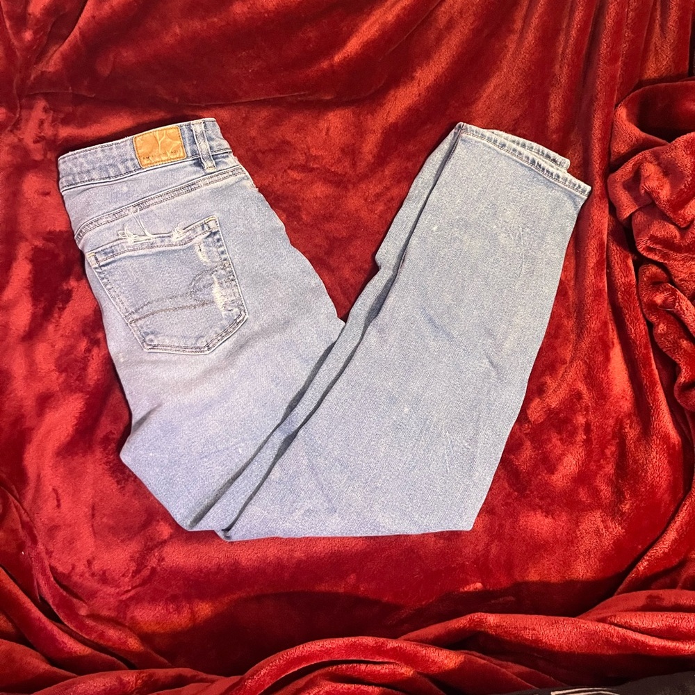 American Eagle Mom Straight Jean